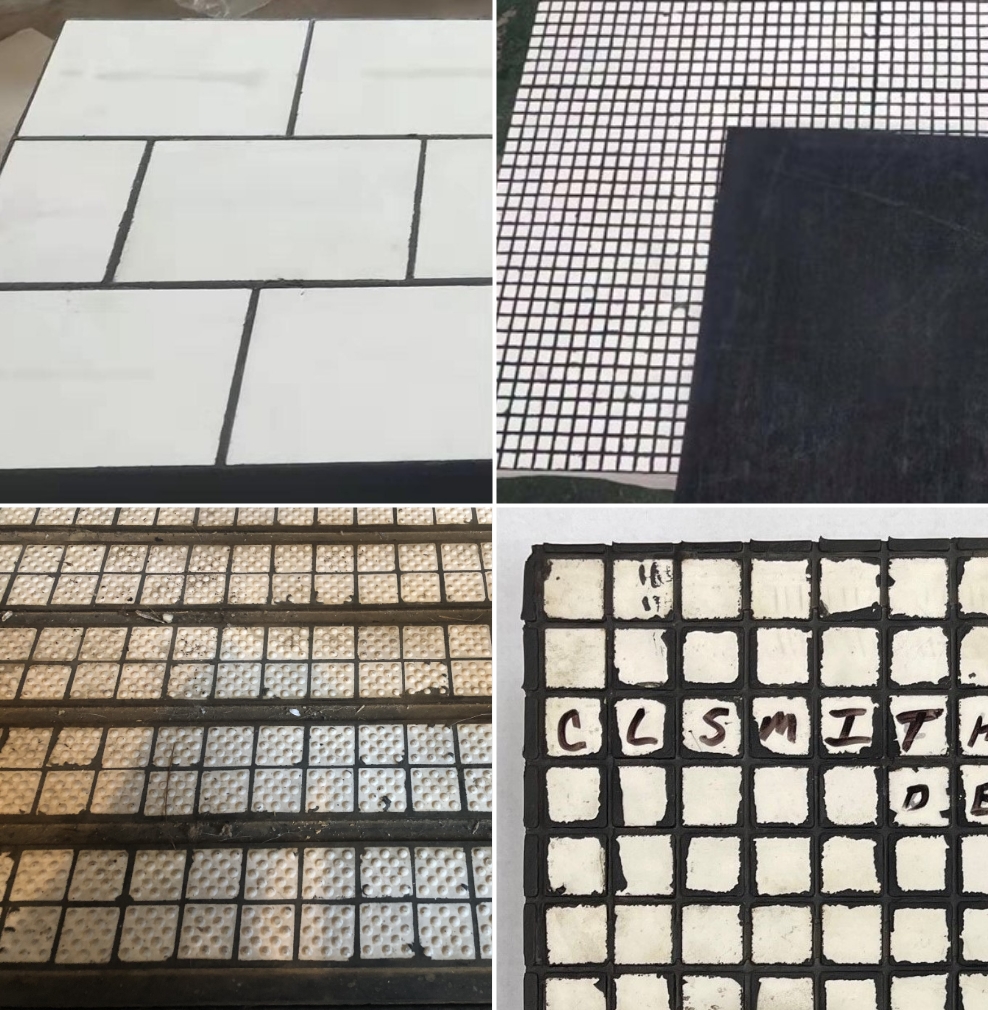 VulcanPlate Rubber and Ceramic Wear Plates Examples